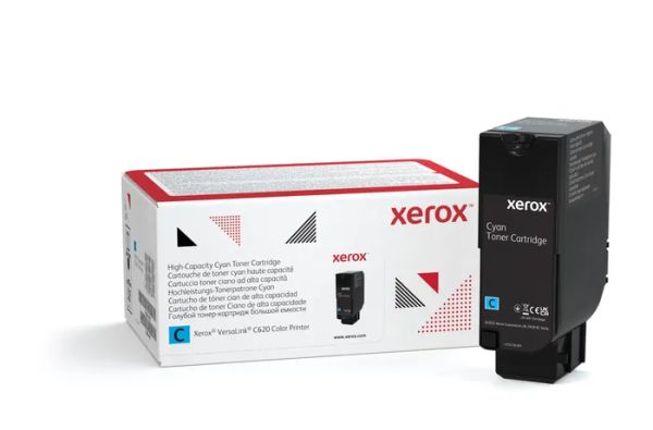 Xerox (006R04625) Hochleistungs-Tonerpatrone Cyan Use and Return VersaLink C620 (12.000 Seiten*)