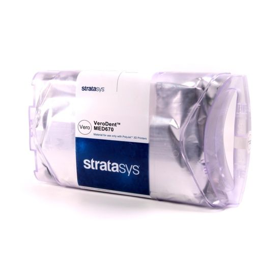 Stratasys Polyjet MED670, VERODENT, 3.6kg, Pack of 1 für Dental Eden & Connex, Dental J7xx, Design E