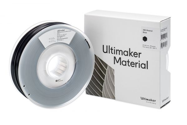 Ultimaker ABS Schwarz 2,85 mm 750 g