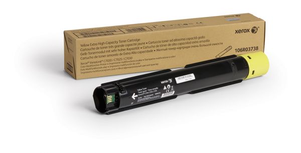 Xerox Ultra-Hochleistungs-Toner Gelb 106R03738 VersaLink C7020 / C7025 / C7030 (16.500 Seiten*)