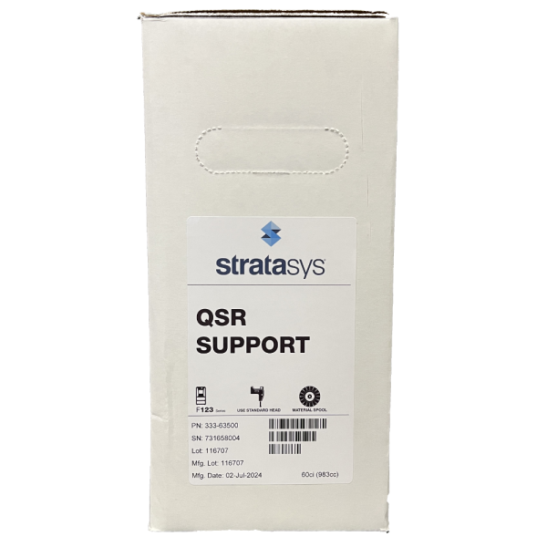 Stratasys FDM® lösliches Stützmaterial QSR , 60ci, 983cm³ für Stratasys F170, F270, F370