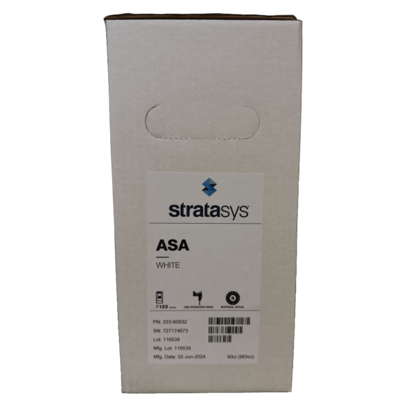 Stratasys FDM® Material ASA Weiß, 60ci, 983cm³ für Stratasys F170, F270, F370